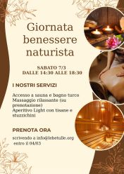 Giornata Benessere - Sabato - 07-03-2026